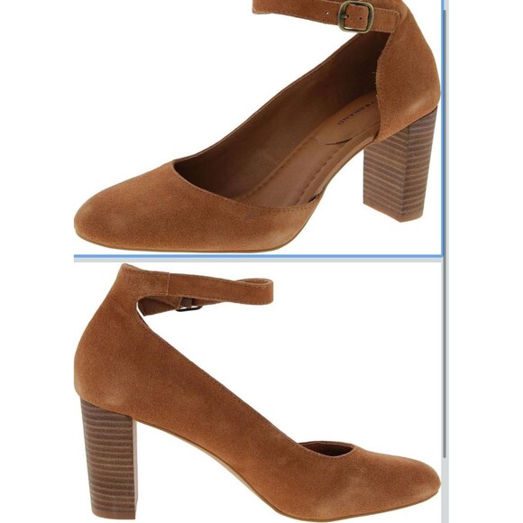 Lucky Brand Kalicia D'Orsay Pumps, Caramel, Women's 10M - Picture 1 of 9
